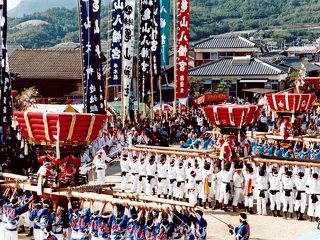 亀山八幡宮秋季例大祭 (池田の太鼓祭り) - 祭・伝統行事/小豆郡小豆島町 - イベント情報 - さんラボ！